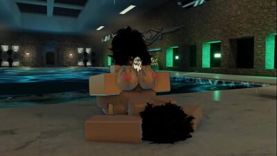 Bunny femboy fucks a big titty girl :3