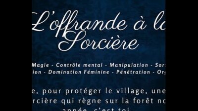 L’Offrande de la Sorcière – French audio Story Sexy Witch