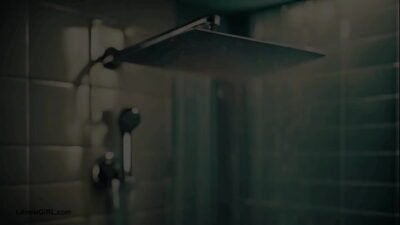 Timeless Blonde Muse took a shower