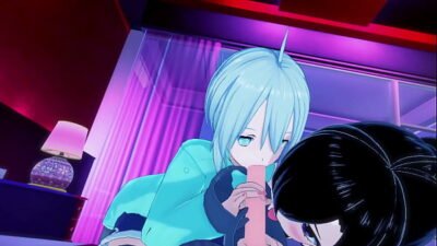 with my emo friend from the motel to the karaoke – koikatsu party VR